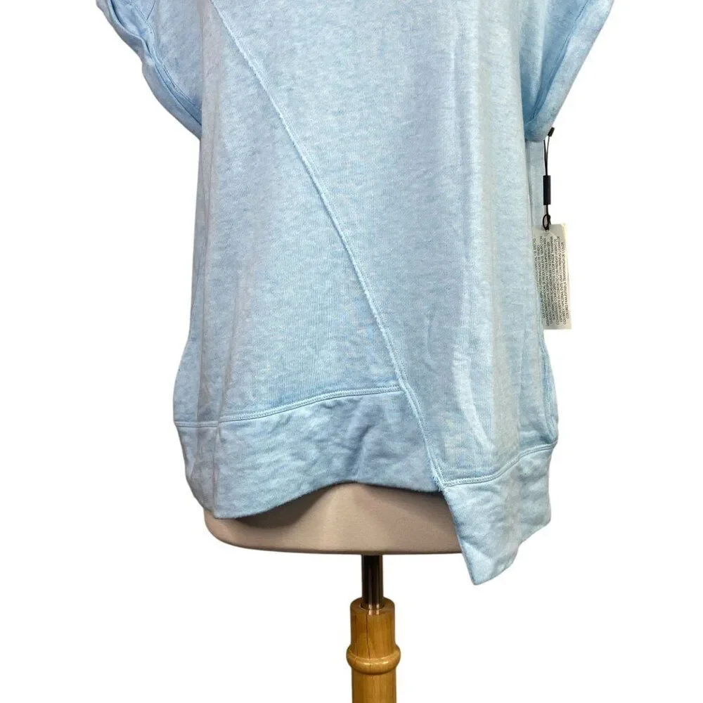 Calvin Klein Short Sleeve Sweatshirt NWT Size Medium - Picture 3 of 9